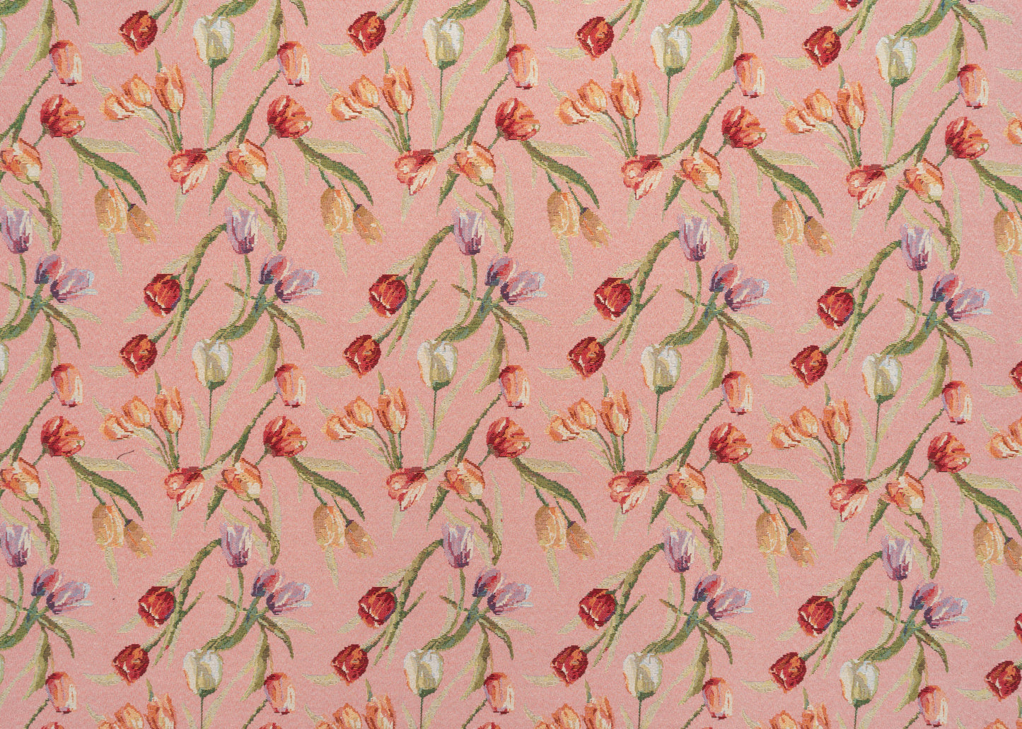 The Tulip Valley Fabric in Vintage Pink || Yardage