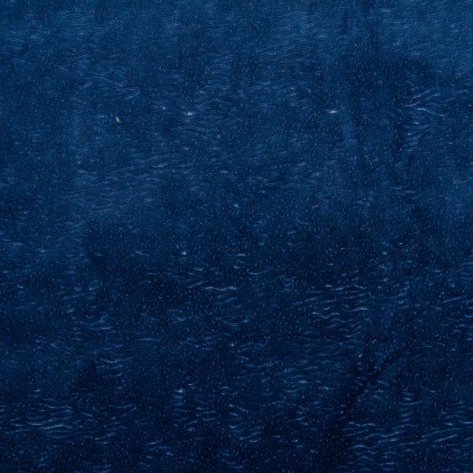 The All Over You Velvet Fabric in Blueberry || Close Up