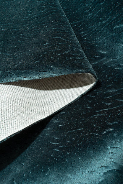 The All Over You Velvet Fabric in Midnight || Folded