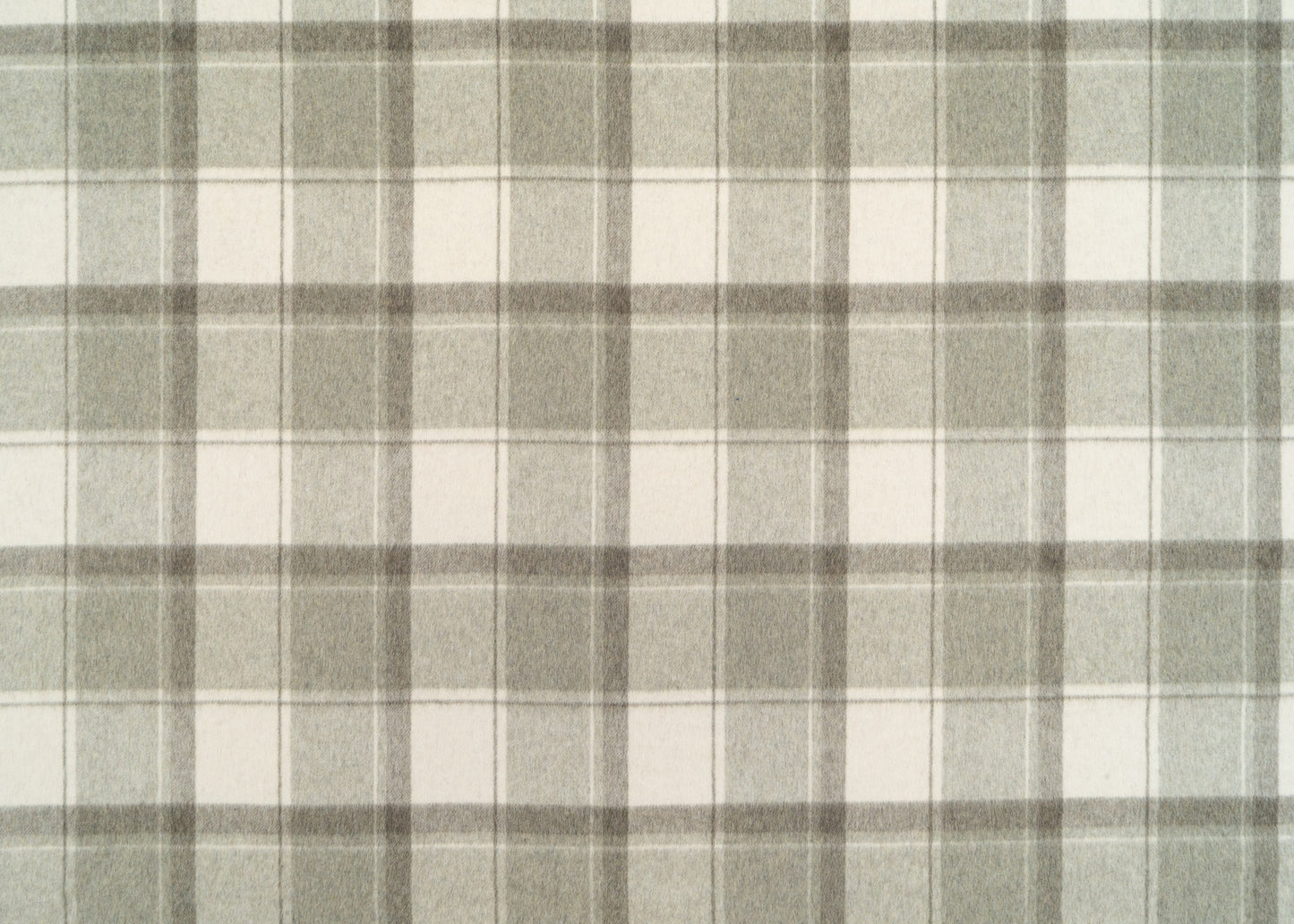 The Arapaho Plaid Fabric in Vanilla Sage || Yardage