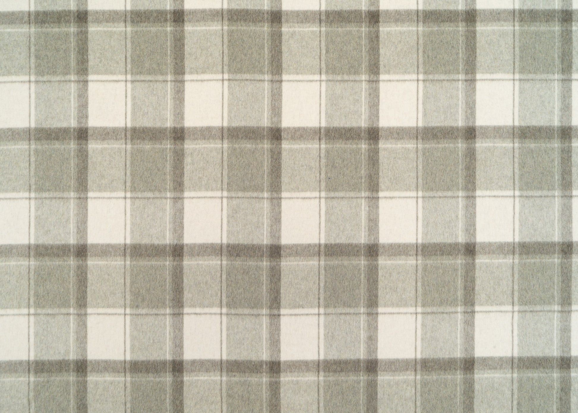 The Arapaho Plaid Fabric in Vanilla Sage || Yardage