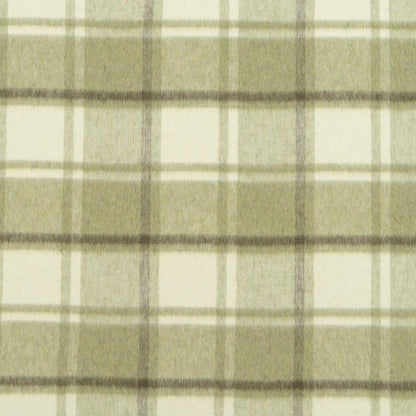 The Arnett Plaid Fabric in Conifer || Close Up