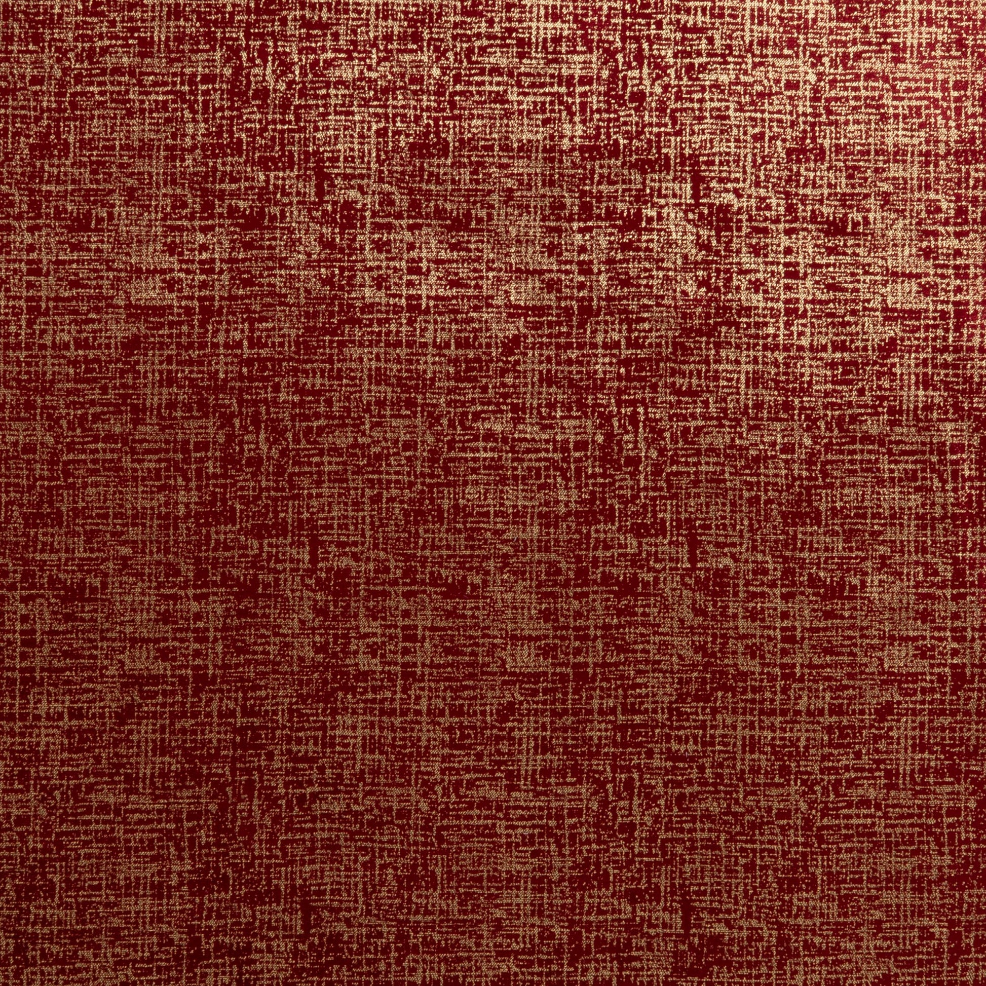The Awe Velvet Fabric in Ruby || Close Up
