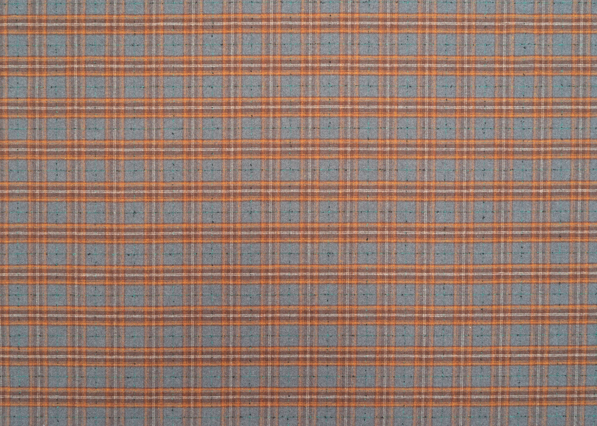 The Barker Plaid Fabric in Claystone || Yardage