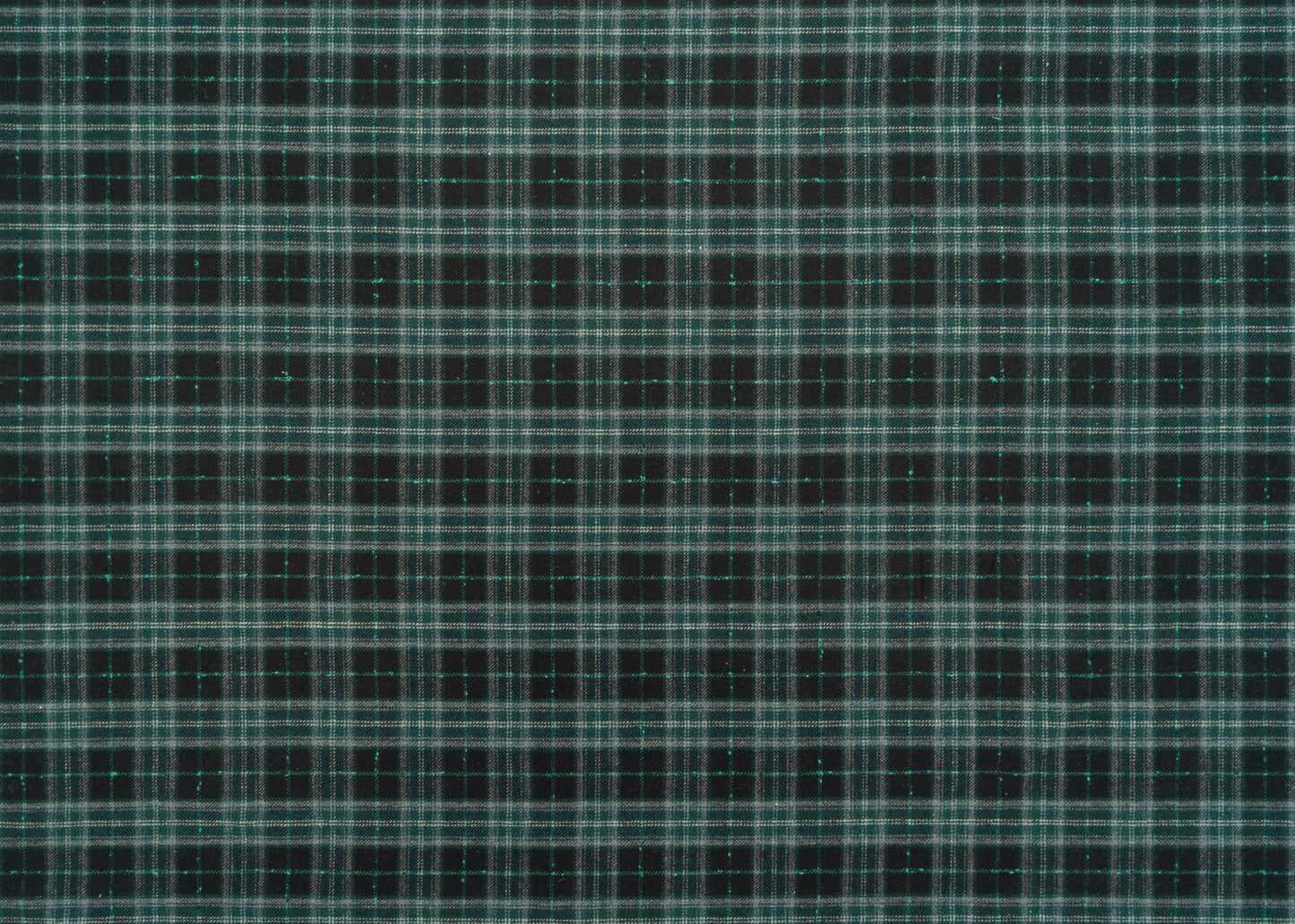 The Barker Plaid Fabric in Navy Green || Yardage