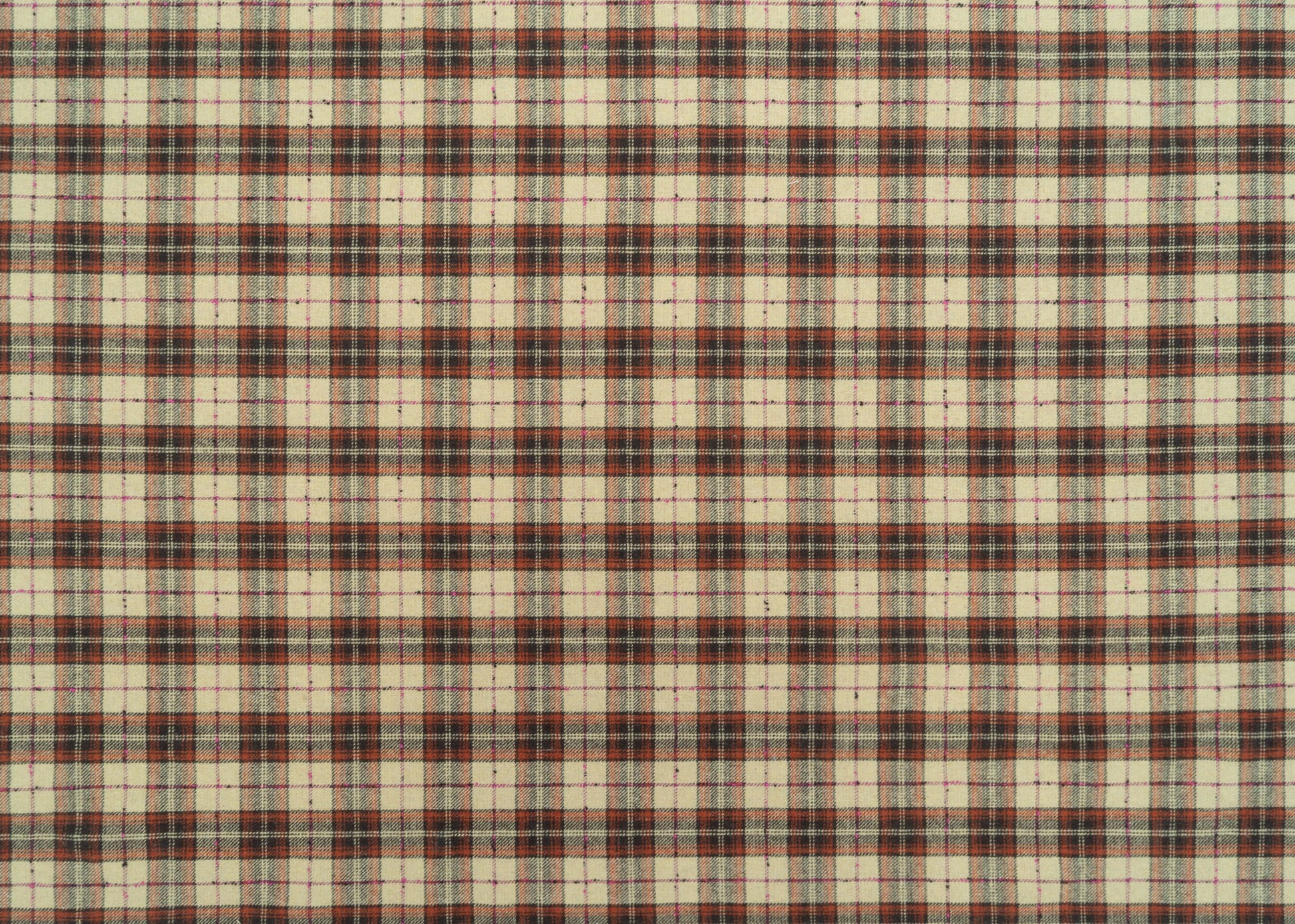 The Barker Plaid Fabric in Old Fashioned || Yardage