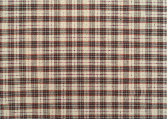 The Barker Plaid Fabric in Old Fashioned || Yardage