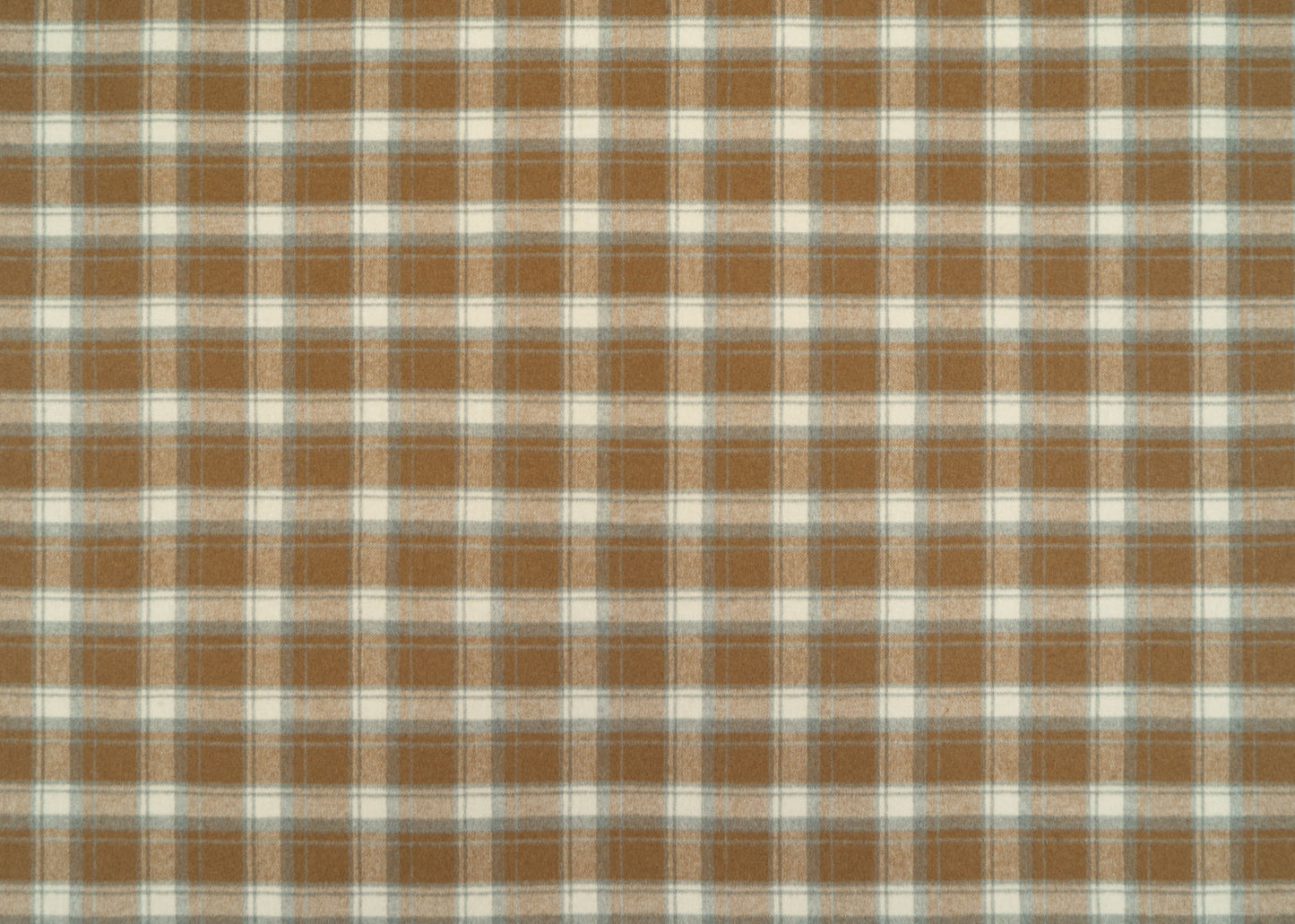 The Beech Plaid Fabric in Nutmeg || Yardage