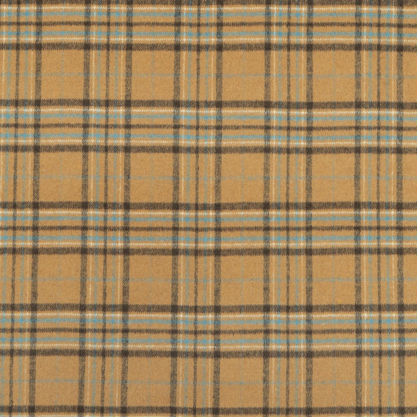 The Ben Plaid Fabric in Tannerly || Close Up