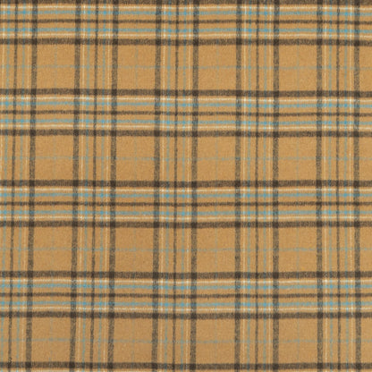 The Ben Plaid Fabric in Tannerly || Close Up