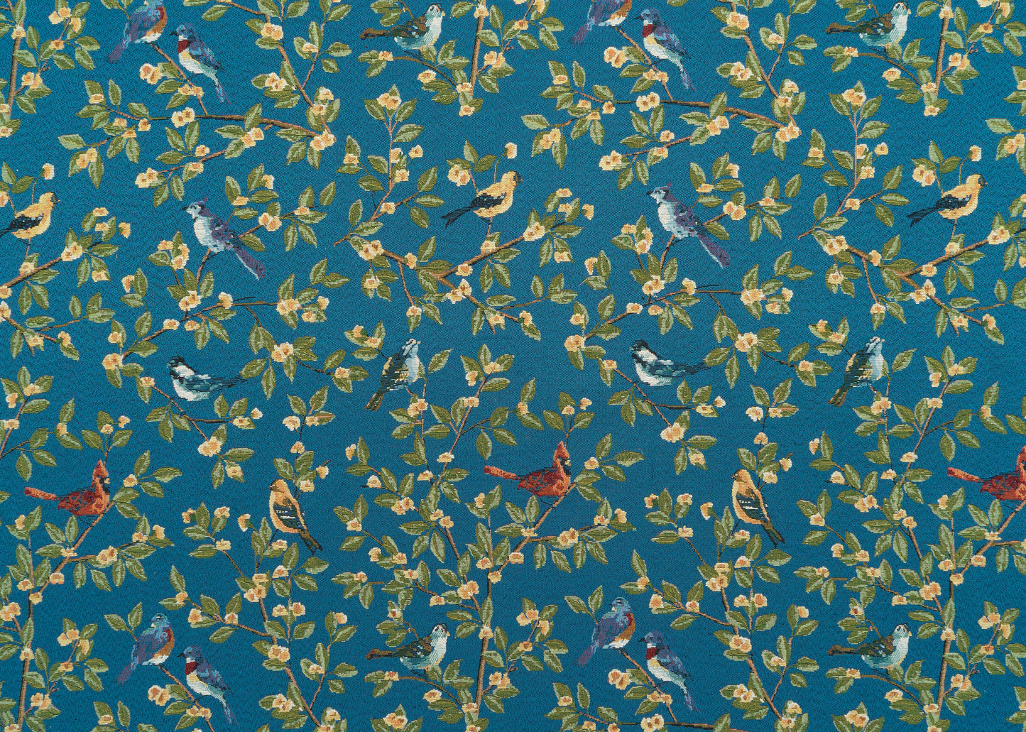 The Birds Galore Fabric in Blue Sky || Yardage