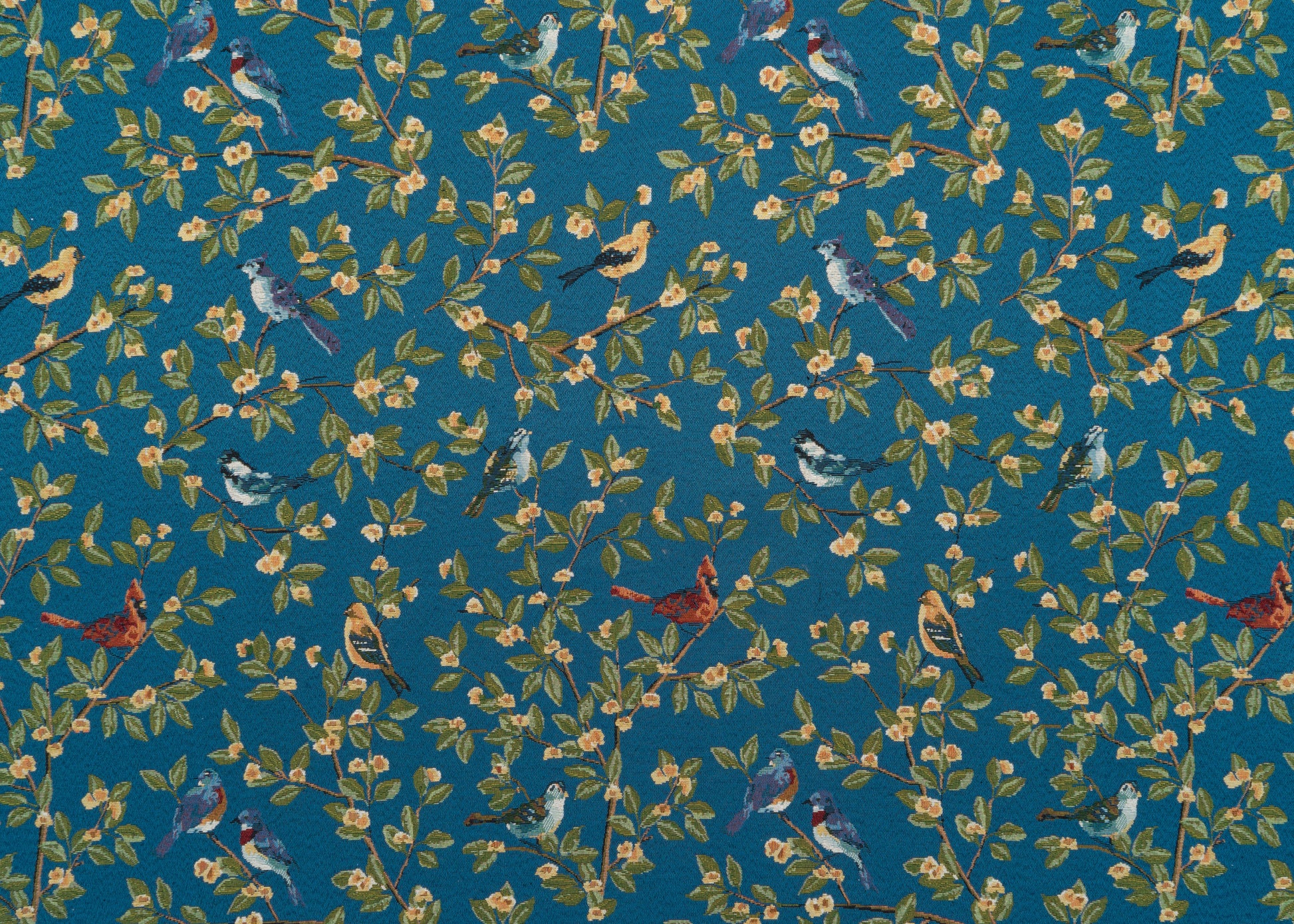 The Birds Galore Fabric in Blue Sky || Yardage