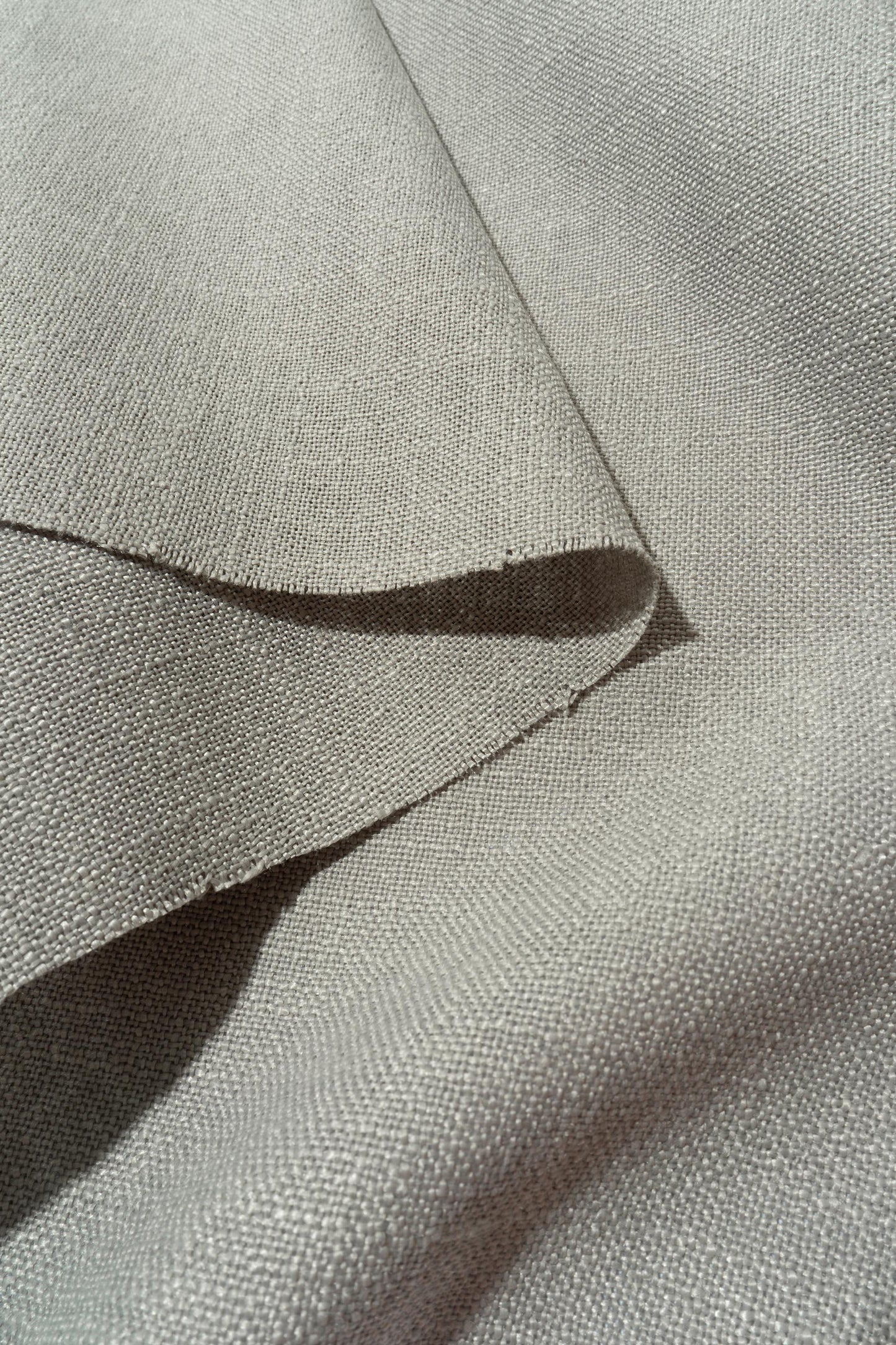 The Bravo Fabric in Dove Grey || Folded
