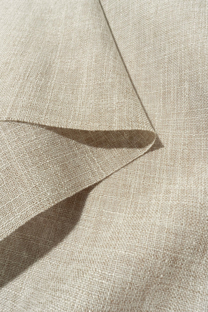 The Bravo Fabric in Wheat Tone || Folded