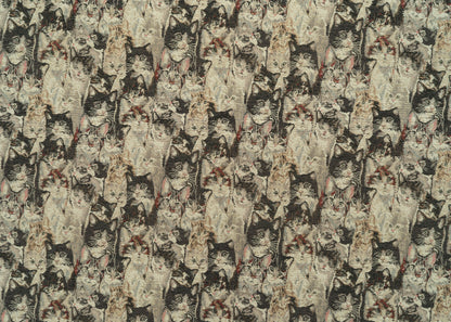 The Cats Meow Fabric in Calico || Yardage