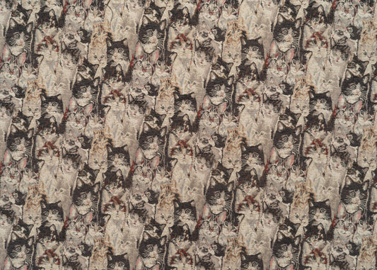 The Cats Meow Fabric in Calico || Yardage