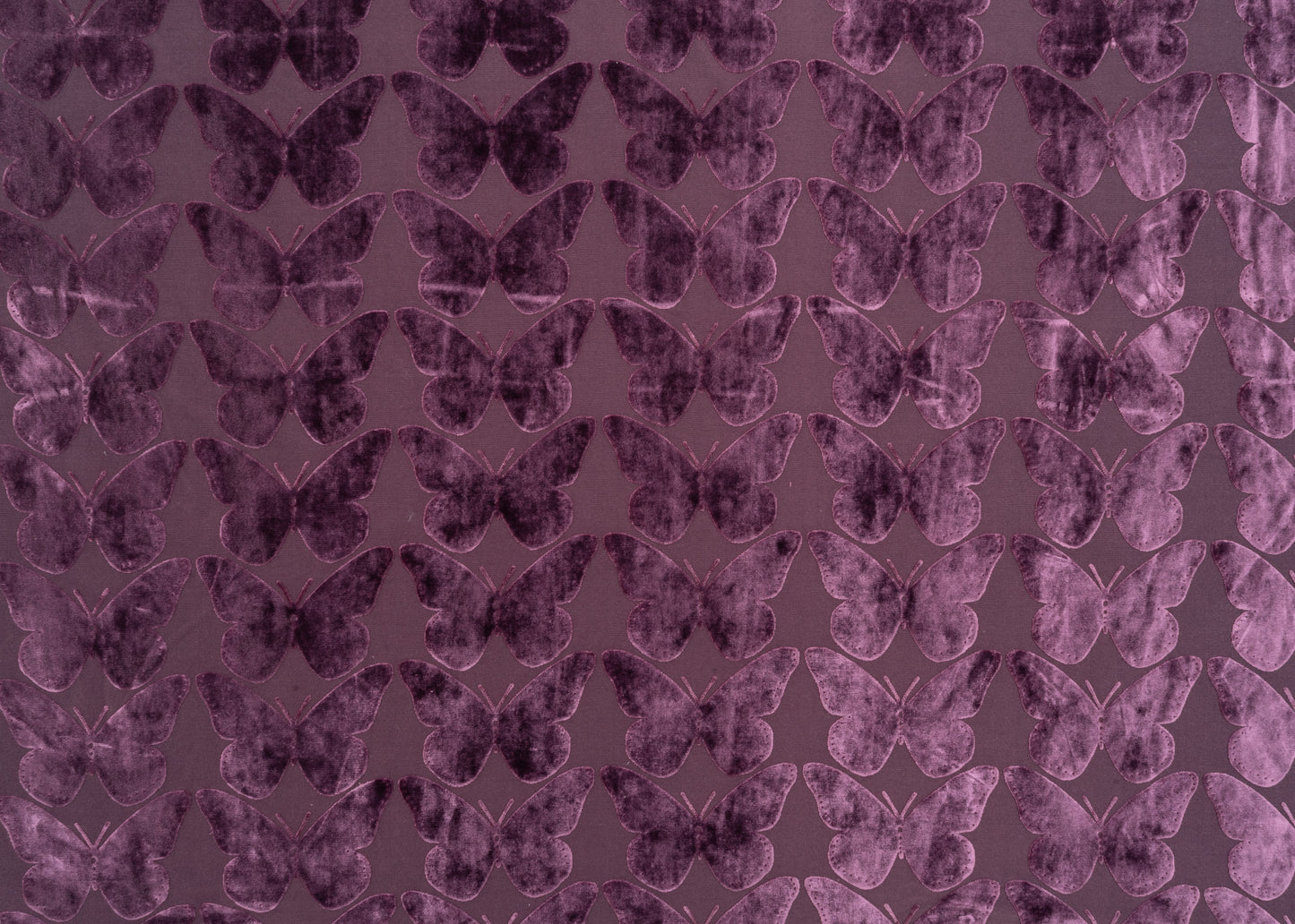 The Coleous Fabric in Aubergine || Yardage