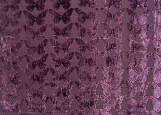 The Coleous Fabric in Aubergine || Yardage