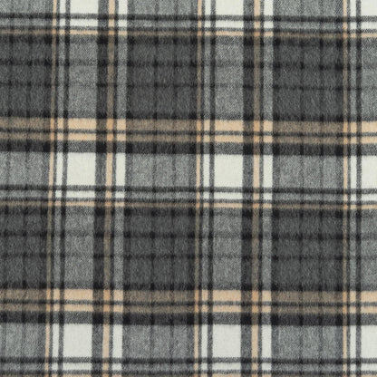The Estes Park Plaid Fabric in Gun Barrel || Close Up