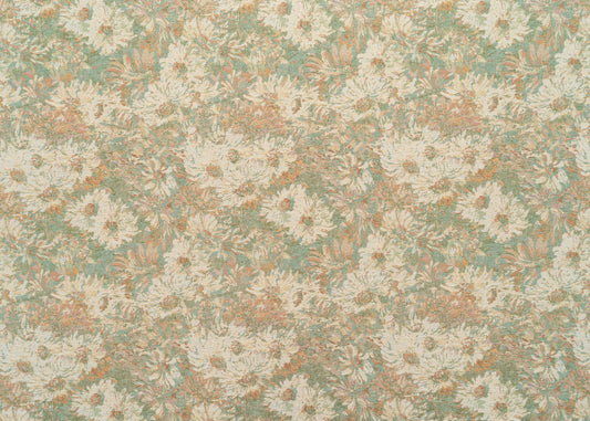 The Fisher Flora Fabric in Minted || Yardage