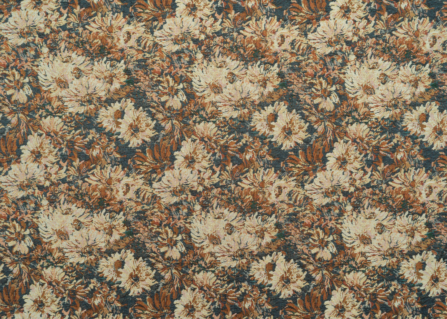 The Fisher Flora Fabric in Rustic Night || Yardage
