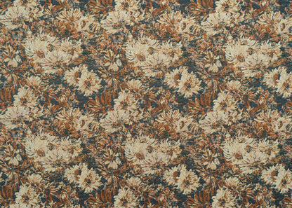 The Fisher Flora Fabric in Rustic Night || Yardage