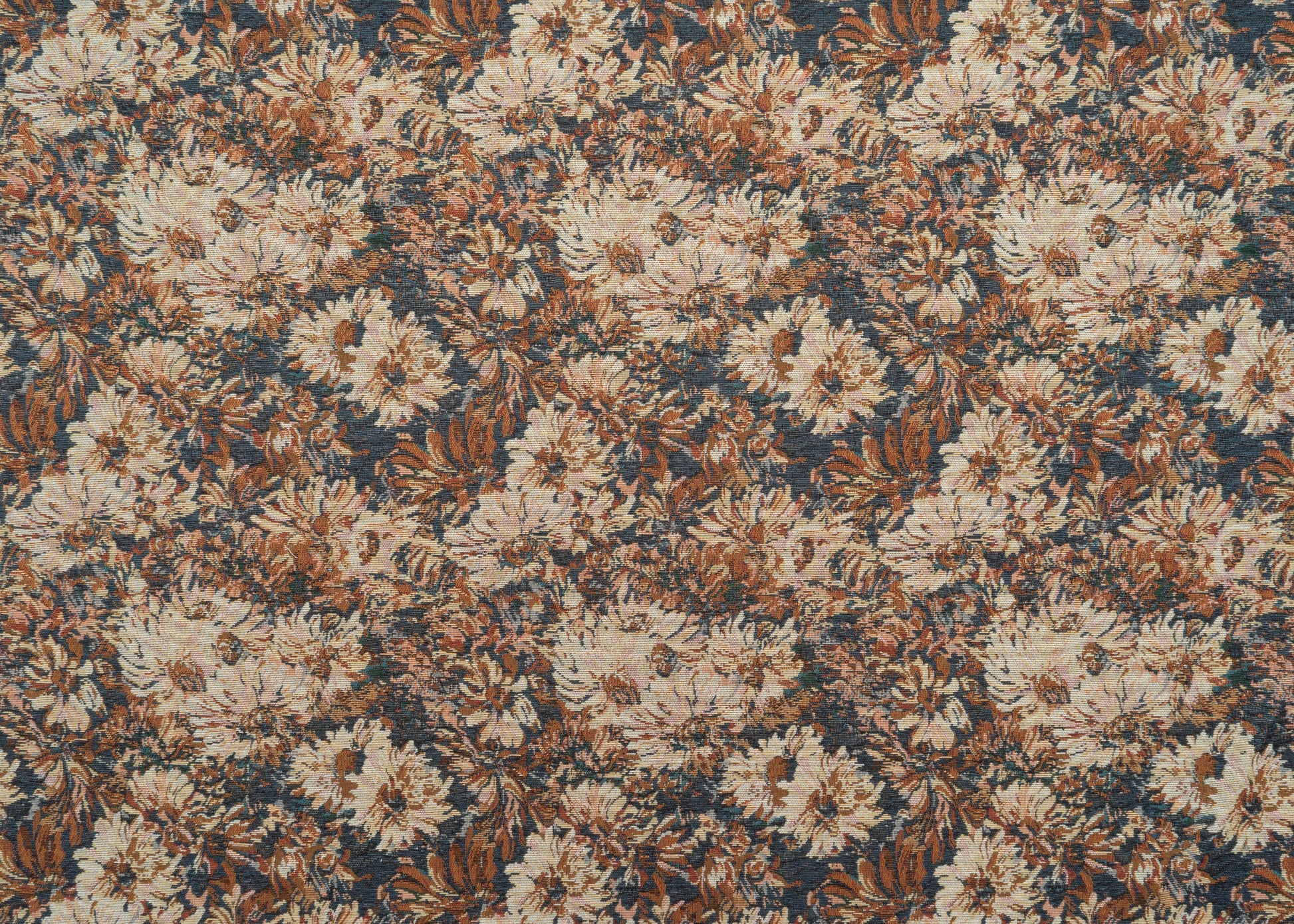 The Fisher Flora Fabric in Rustic Night || Yardage