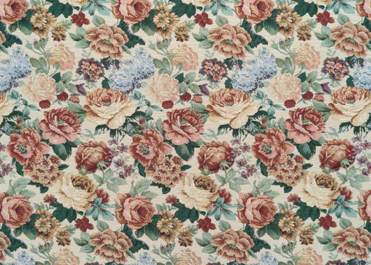 The Flossie Tapestry Fabric in Buttercup || Yardage