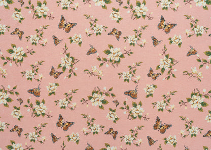 The Flutter Fabric in Carnation || Yardage