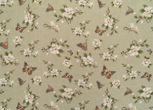 The Flutter Fabric in Lily Pad || Yardage