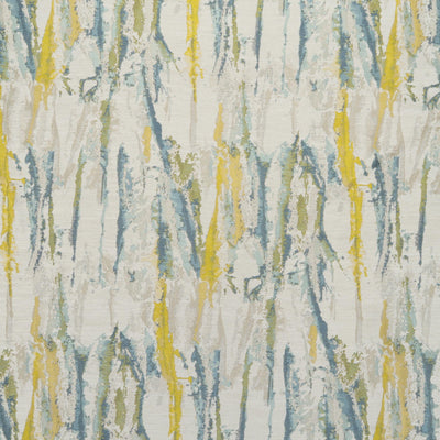 The Folly Fabric in Blue Curacao || Close Up