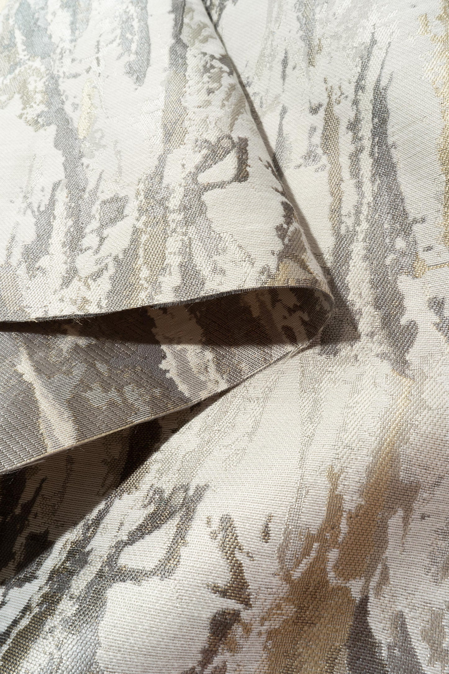 The Folly Fabric in Sandstone || Folded