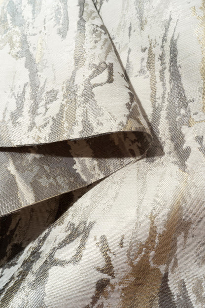 The Folly Fabric in Sandstone || Folded