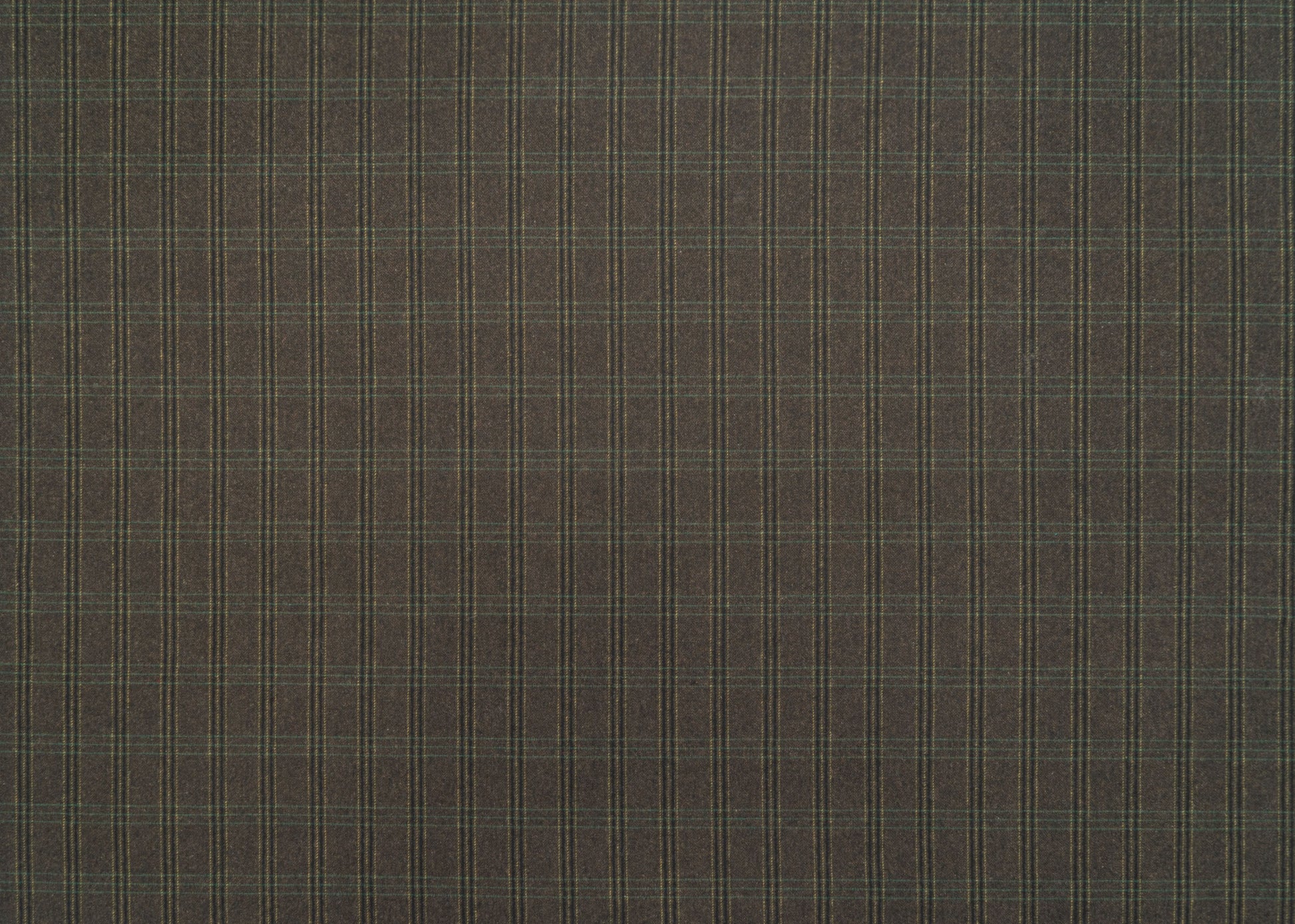 The Glenwood Plaid Fabric in Charbrown || Yardage