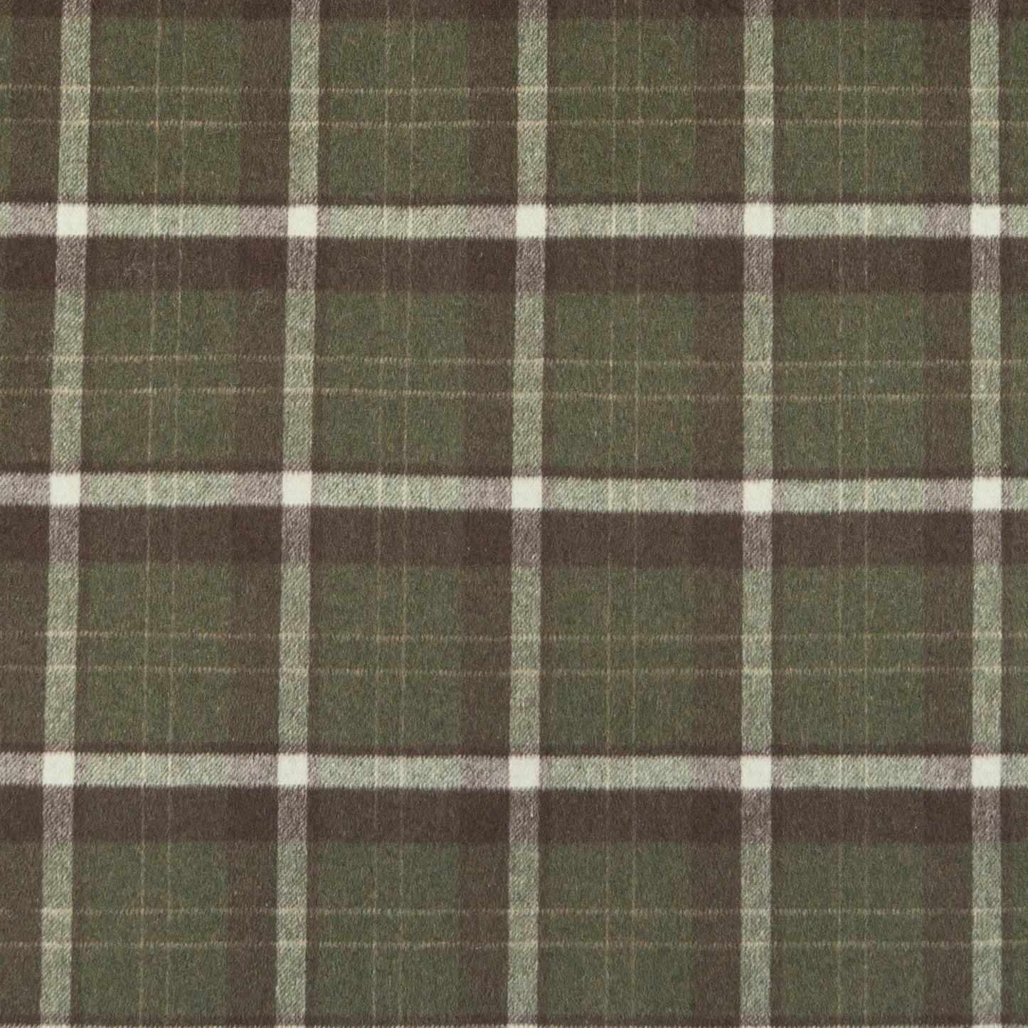 The Hawthorne Plaid Fabric in Forestry || Close Up