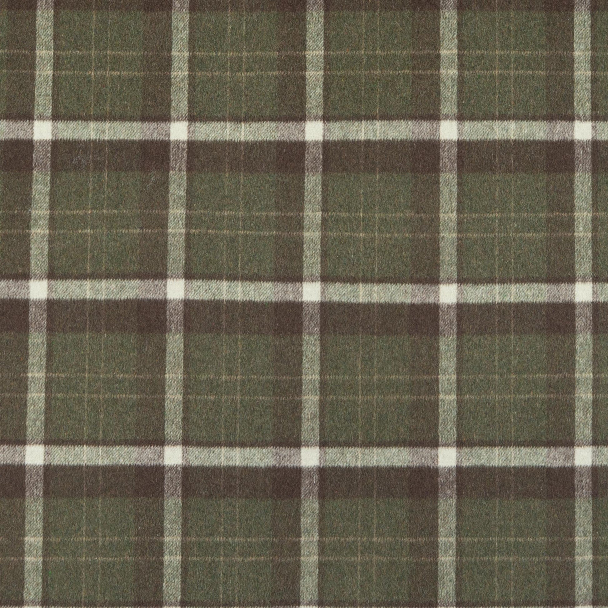 The Hawthorne Plaid Fabric in Forestry || Close Up