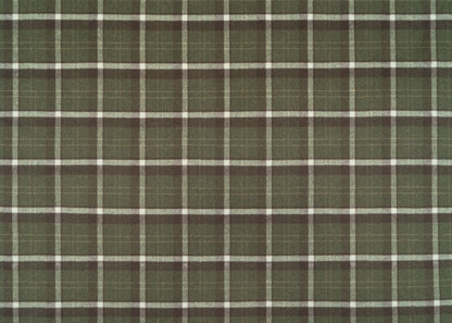 The Hawthorne Plaid Fabric in Forestry || Yardage