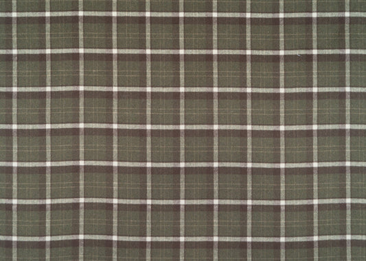 The Hawthorne Plaid Fabric in Forestry || Yardage