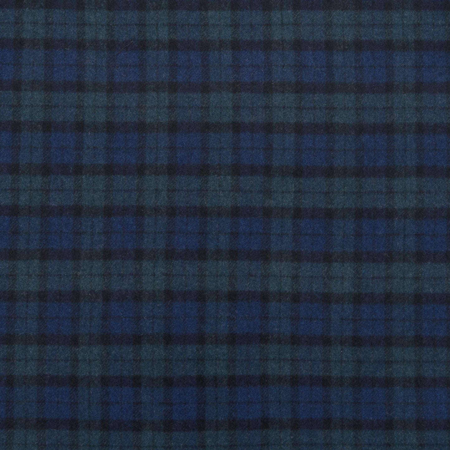 The Kennedy Plaid Fabric in Peacoat Navy || Close Up