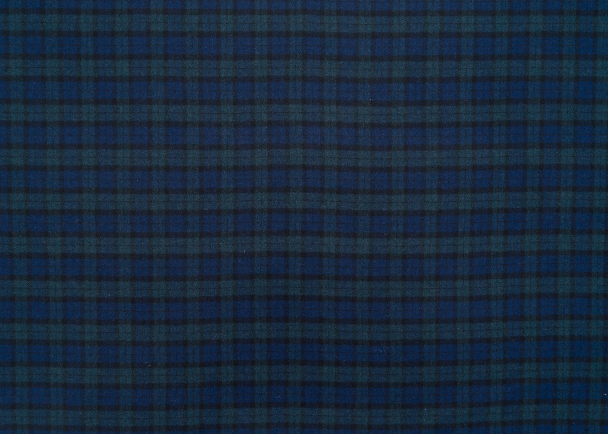 The Kennedy Plaid Fabric in Peacoat Navy || Yardage