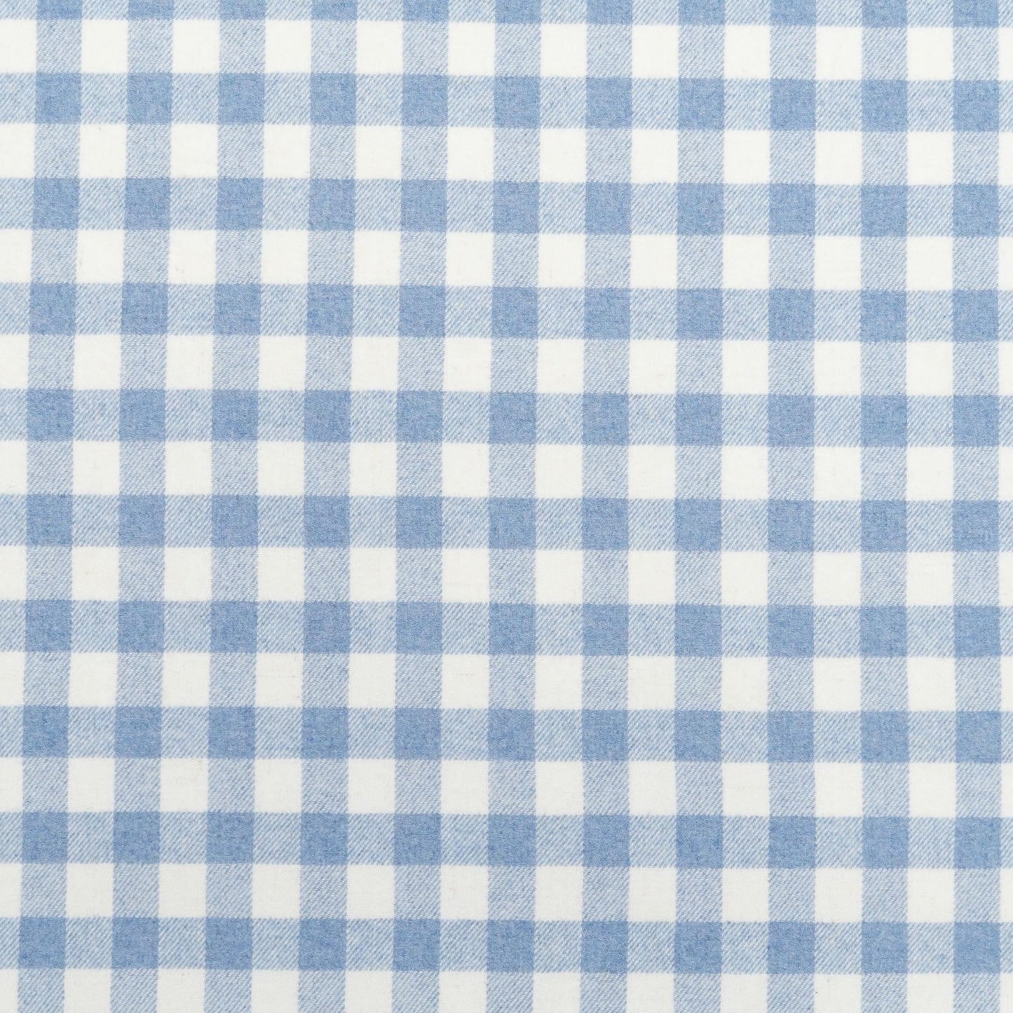 The Leyden Check Fabric in Blue Belle || Close Up