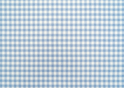 The Leyden Check Fabric in Blue Belle || Yardage