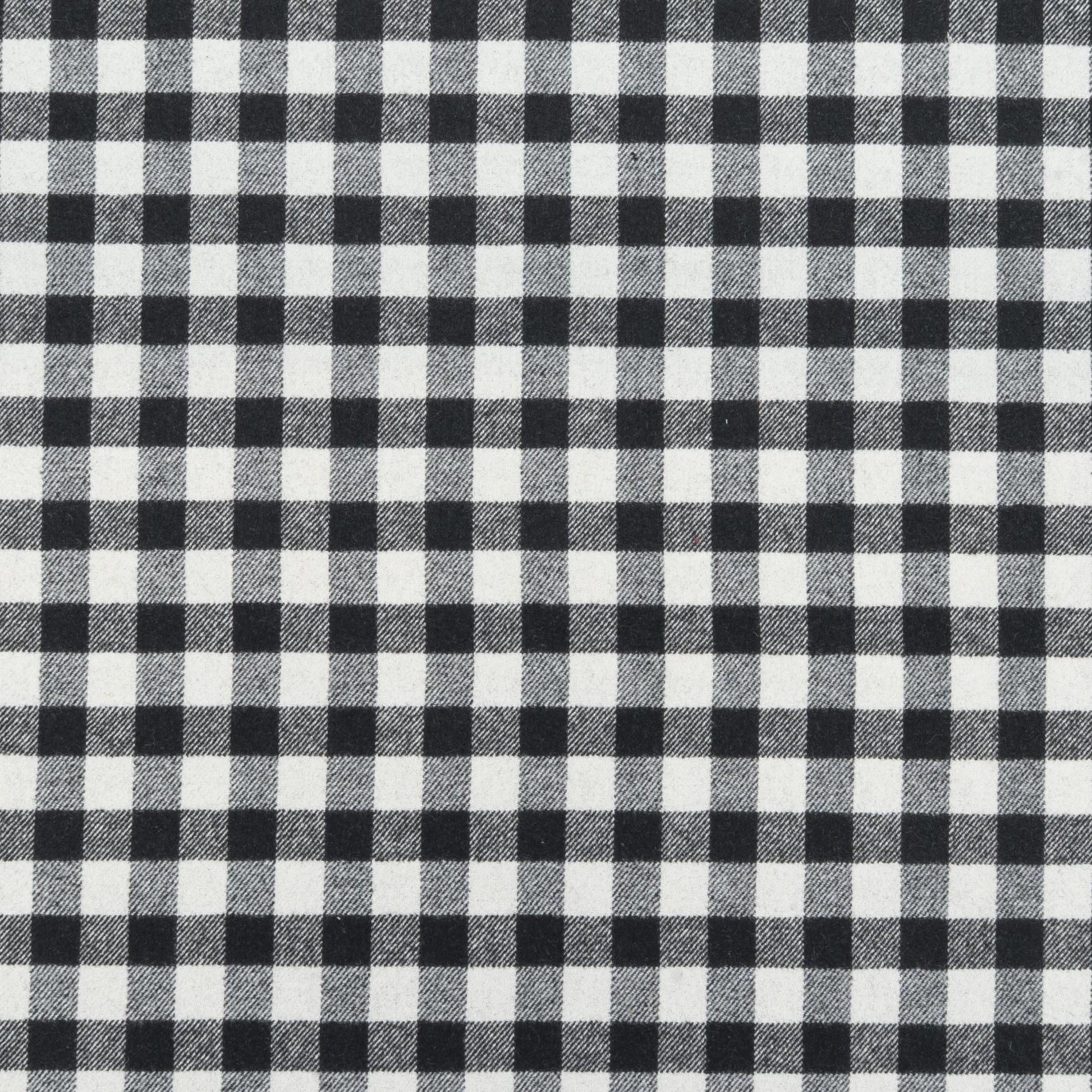 The Leyden Check Fabric in Jetstream || Close Up