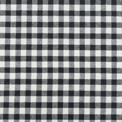 The Leyden Check Fabric in Jetstream || Close Up