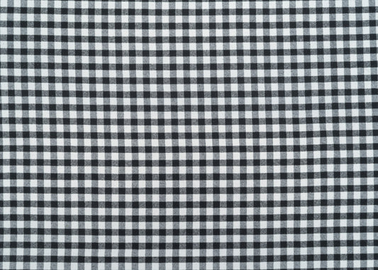 The Leyden Check Fabric in Jetstream || Yardage