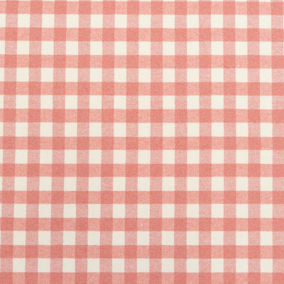 The Leyden Check Fabric in Rose || Close Up