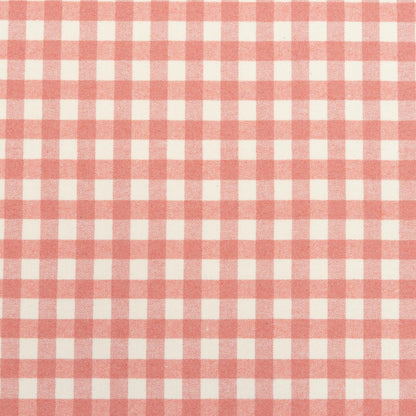The Leyden Check Fabric in Rose || Close Up