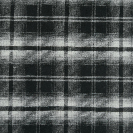 The Louisville Plaid Fabric in Jetstream || Close Up