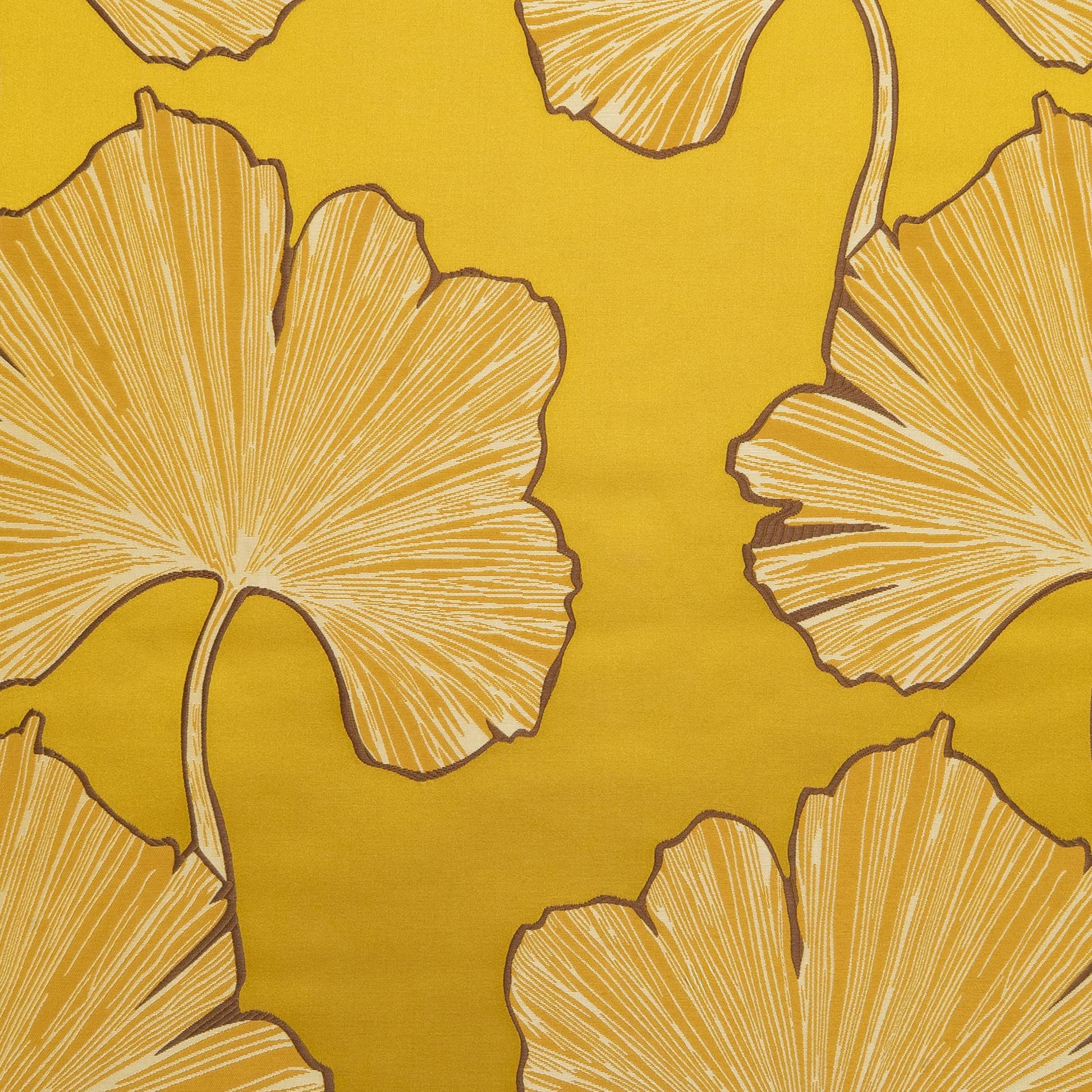 The Luxedo Fabric in Brassy || Close Up