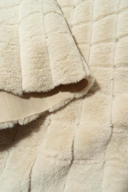 The Magnum Fabric in Almond || Folded
